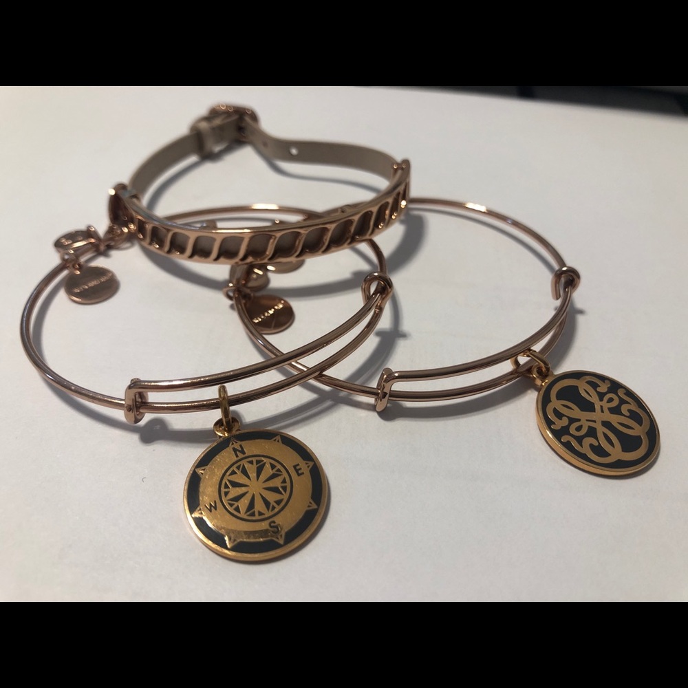 Beautiful Alex and Ani rose gold bracelet!! NWOT